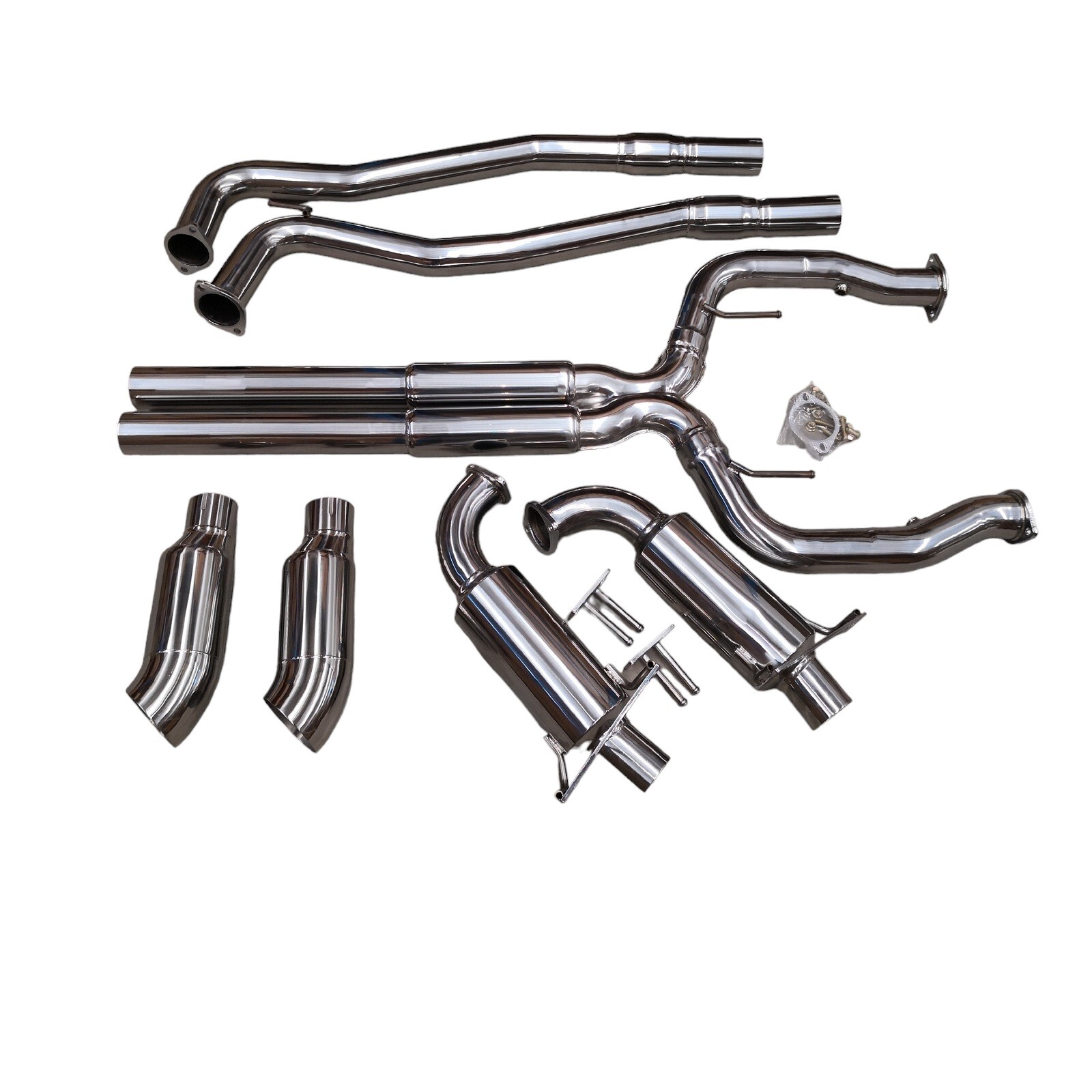 COMMODORE SS SSV UTE & CAPRICE SUPERLOUD CAT BACK EXHAUST VE VF V8 SV6 DUMP TIPS eBay