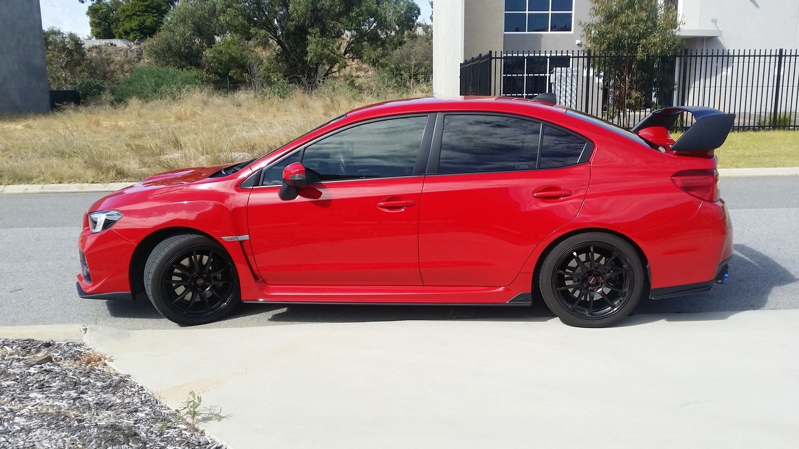 REAR ABS SPOILER FITS SUBARU STI MY1519 STI & WRX SEDAN