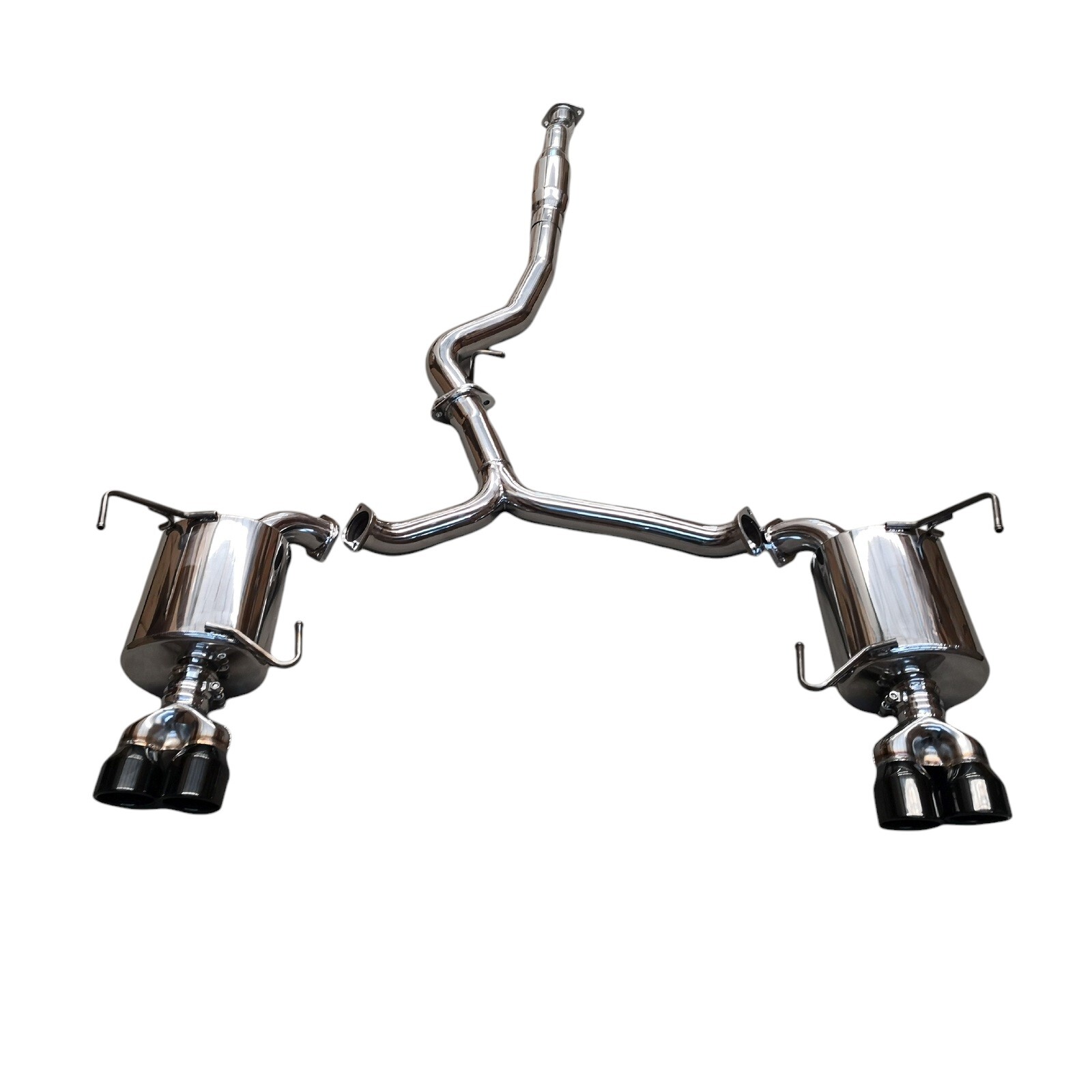 ULTIMATE CAT BACK EXHAUST FOR SUBARU WRX & STI MY11MY14 SEDAN BLACK