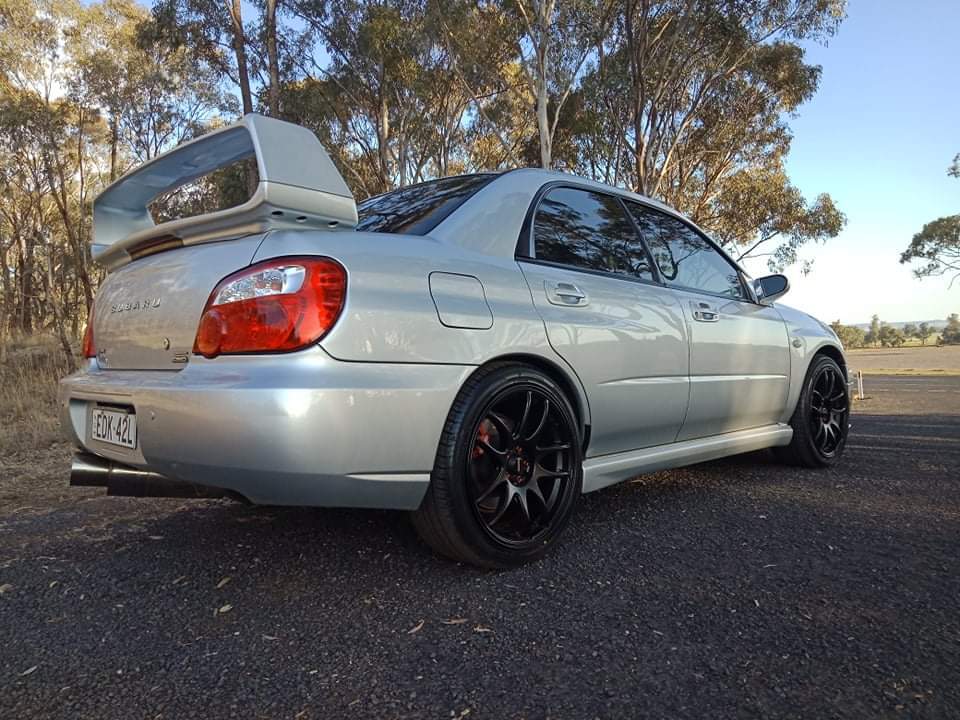 ULTREX COBRA FLAT BLACK 18 X 8.5 RIMS SUBARU