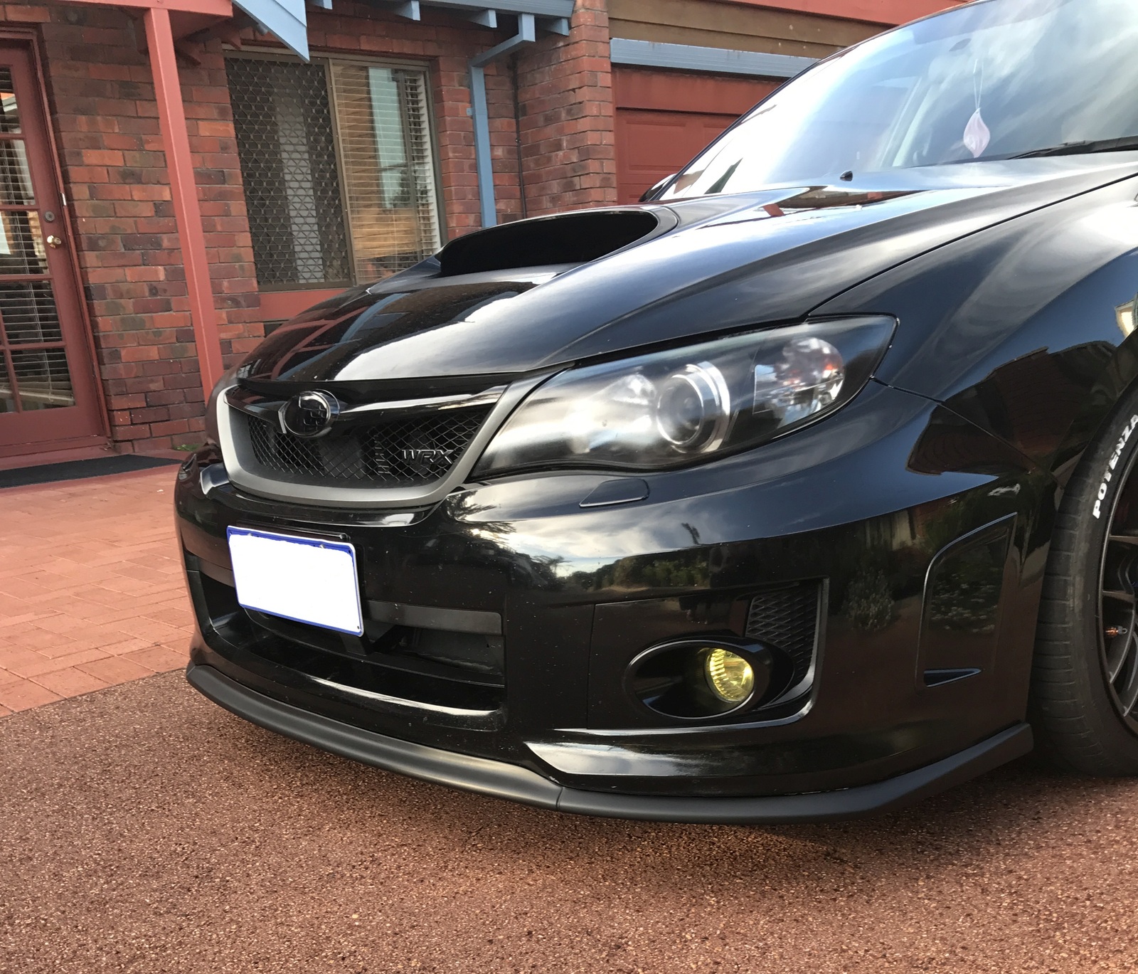 SUBARU IMPREZA WRX & STI FRONT LIP MY1114 CS STYLE