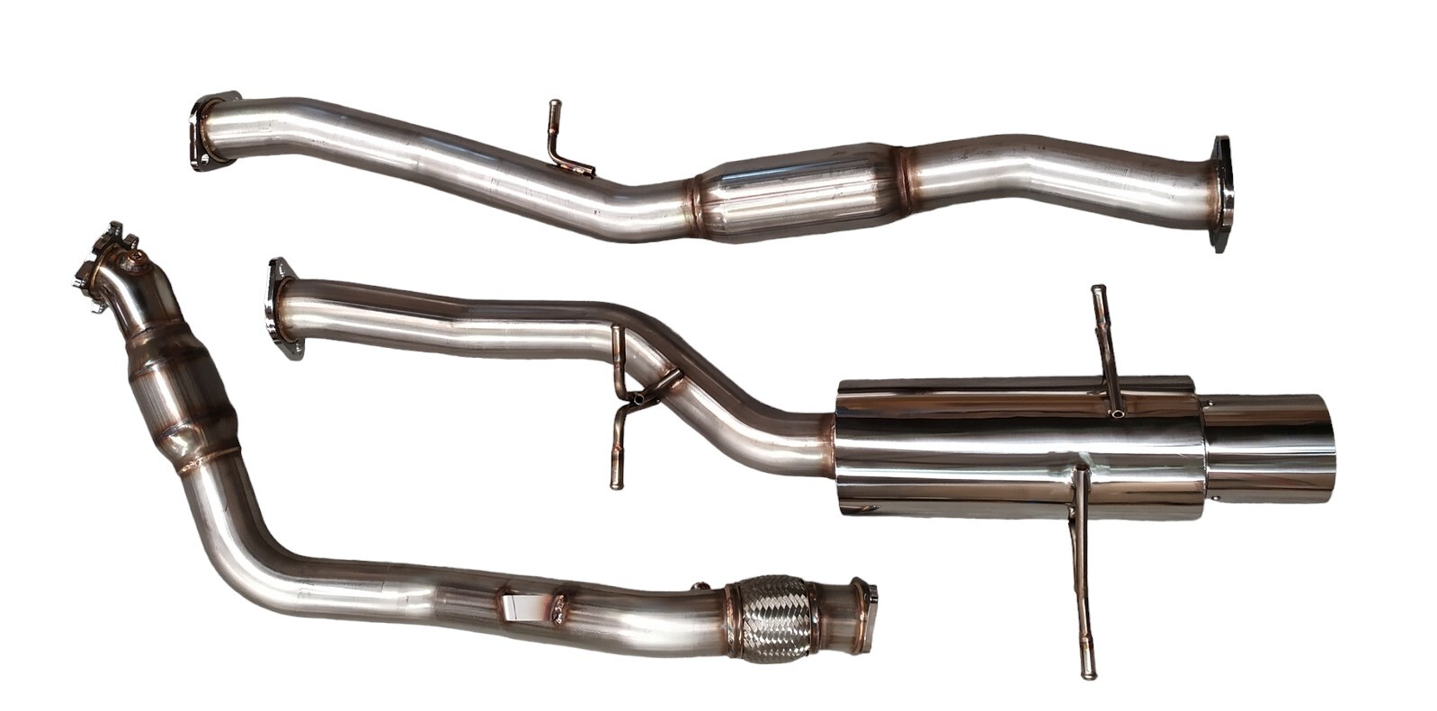 SUBARU WRX EXHAUST / STI EXHAUST MY94-07 TURBO BACK 3 INCH CANNON MUFFLER