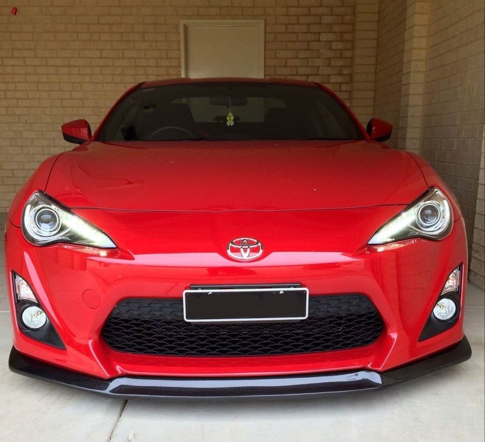 TOYOTA FT86 GT86 CARBON FIBRE FRONT LIP