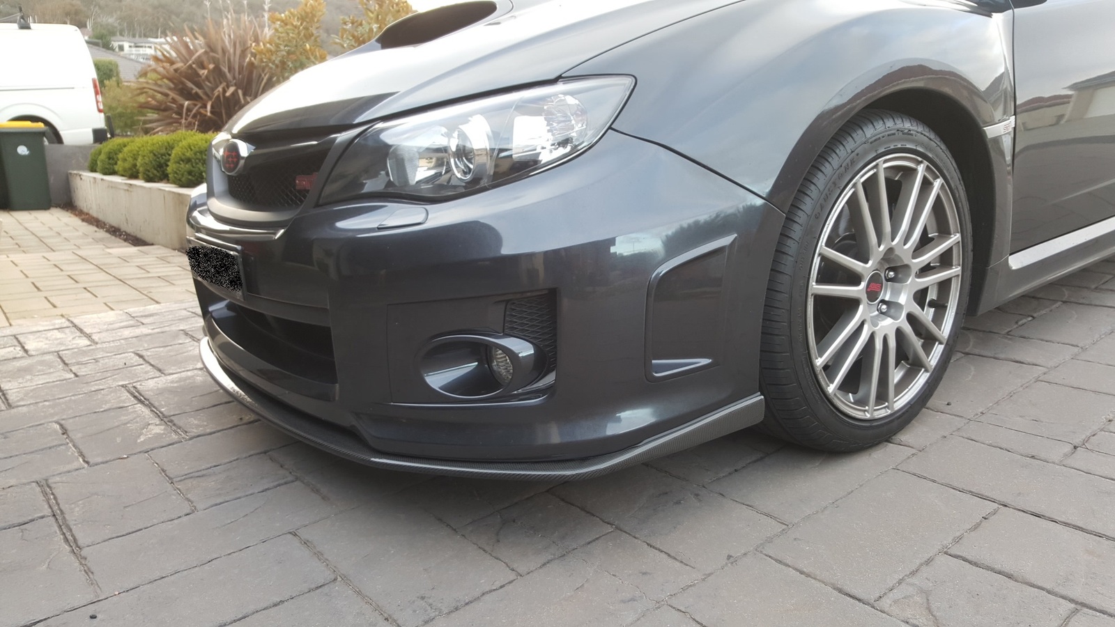 CARBON BODY KIT FRONT LIP,SKIRTS,REAR PODS FOR SUBARU STI