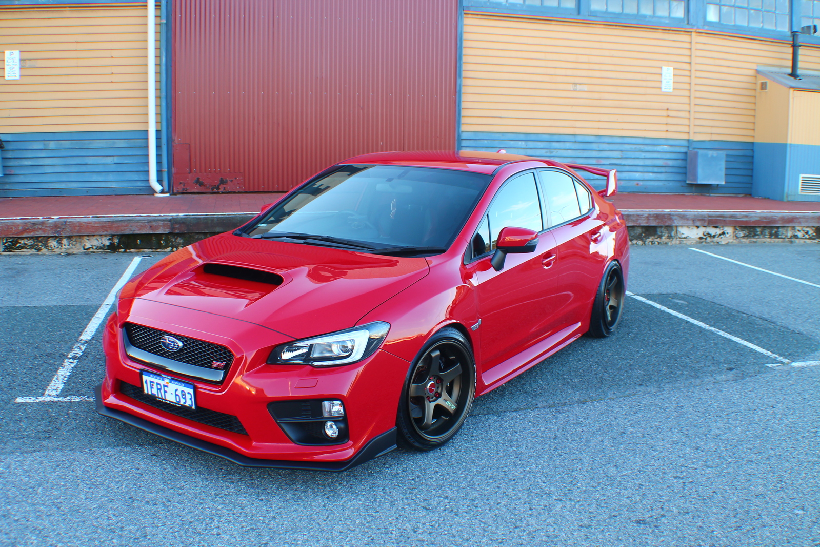 Subaru Wrx And Sti My15 17 Body Kit S207 Sti Style