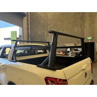 ALUMINIUM LADDER RACK FOR HILUX RANGER NAVARA TRITON AMAROK D-MAX COLORADO BT50 UNIVERSAL FULLY ADJUSTABLE FOR WELL BODY UTE
