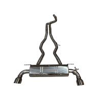 TOYOTA GR SUPRA TURBO BACK EXHAUST WITH VALVED MUFFLER 2019+