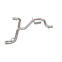 ULTIMATE SERIES CAT BACK EXHAUST FOR VW GOLF GTI 6 STAINLESS STEEL