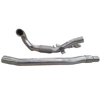 ULTIMATE SERIES STAINLESS DUMP PIPE EXHAUST FOR VW GOLF 7 R / GOLF 7.5 R NO CAT
