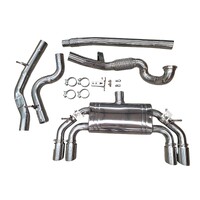 ULTIMATE SERIES TURBO BACK EXHAUST FOR VW GOLF 7 R / 7.5 R WITH VALVES AND CAT
