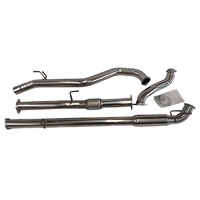 TURBO BACK 3' STAINLESS EXHAUST SUITABLE FOR TOYOTA HILUX 2005-15 D4D KUN26R NO CAT