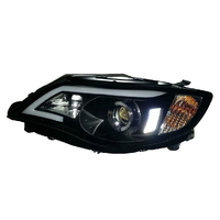 SUBARU IMPREZA RS WRX STI MY08-14 DRL HEADLIGHTS BLACK