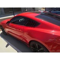 FORD MUSTANG WINDOW LOUVRE VENTS V SHAPE SLOTTED S550 GT FM FN