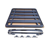 ALUMINIUM FLAT ROOF RACK FOR FORD RANGER PX PX2 PX3 2012-22 DUAL CAB