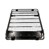 STEEL CAGE ROOF RACK SUITABLE FOR TOYOTA HILUX GUN 2015-22 DUAL CAB