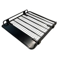 STEEL HALF CAGE ROOF RACK FOR ISUZU D-MAX 2012-19 DUAL CAB