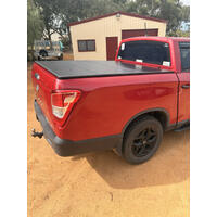 TRI FOLD HARD TONNEAU COVER FOR KGM SSANGYONG MUSSO 2018-2026 SHORT WHEEL BASE