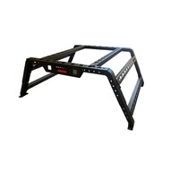 TUB RACK FOR HOLDEN COLORADO RC 2008-12 FULL HEIGHT LONG SPAN BRAKE & LED LIGHTS FOR DUAL AND SINGLE CAB UTE