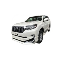 Body kit Front lip, Side Step Covers and Rear Skirt suitable for Toyota Prado FJ150 2019-22 