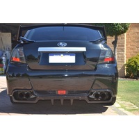 SUBARU WRX & STI MY11 - 14 SEDAN REAR DIFFUSER BLACK