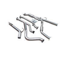 TOYOTA LANDCRUISER 200 SERIES TURBO BACK EXHAUST 3 INCH STAINLESS STEEL