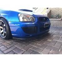 FRONT LIP SPOILER for SUBARU IMPREZA WRX STI MY03-05 SEDAN-NO SPLITTERS REQUIRED