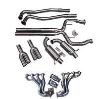 COMMODORE UTE VE VF V8 SUPERLOUD CAT BACK EXHAUST 3 INCH & HEADERS EXTRACTORS + CAPRICE WM WN