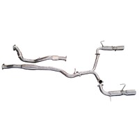 SUBARU WRX MY09-10 SUPERLOUD TURBO BACK EXHAUST SEDAN ULTIMATE SERIES