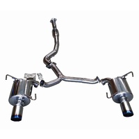SUBARU FORESTER XT MY09-18 CAT BACK EXHAUST ULTIMATE SERIES TITANIUM TIPS
