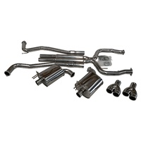 ULTIMATE SERIES COMMODORE SEDAN / WAGON VE VF V8 CAT BACK EXHAUST 3.5 INCH QUAD TIPS