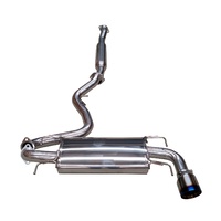 SUBARU WRX MY08-10 HATCH CAT BACK EXHAUST ULTIMATE SERIES TITANIUM TIPS