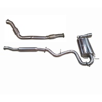 SUBARU WRX MY08-10 HATCH TURBO BACK EXHAUST ULTIMATE SERIES CHROME TIPS