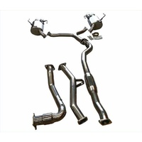 SUBARU WRX MY15-21 CVT TURBO BACK EXHAUST ULTIMATE SERIES TITANIUM TIPS