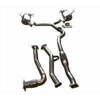 SUBARU WRX MY15-21 MANUAL TURBO BACK EXHAUST ULTIMATE SERIES TITANIUM TIPS