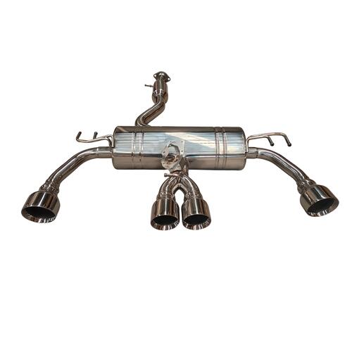 TOYOTA GR COROLLA TURBO BACK EXHAUST 2022+
