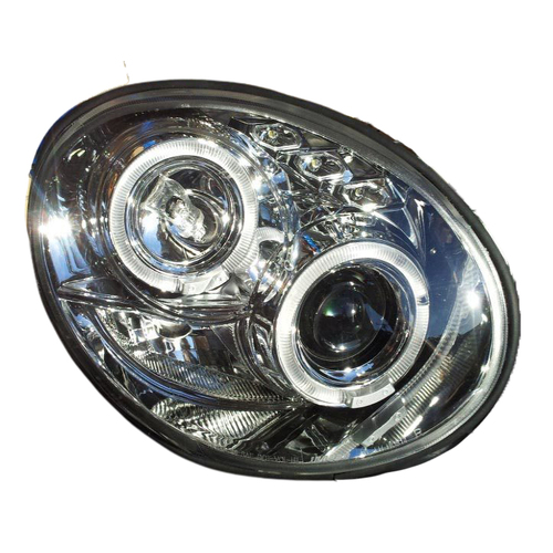 SUBARU WRX STI ANGELEYE HEADLIGHTS MY01 MY02 BUGEYE CHROME