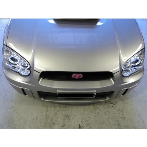 SUBARU IMPREZA WRX STI HALO PROJECTOR HEADLIGHTS MY03-MY05 - CHROME