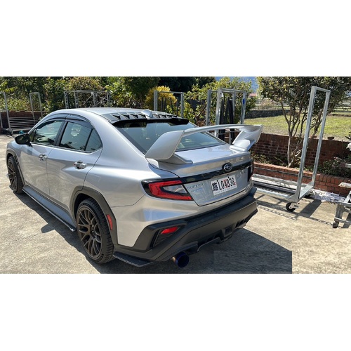 SPOILER STI STYLE FITS SUBARU WRX SEDAN MY22+ 2022+ VB PAINTED BLACK D4S