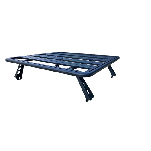 TUB RACK FLAT ALUMINIUM SUITABLE FOR DUAL CAB & SINGLE CAB UTE - HILUX - RANGER - NAVARA - TRITON - AMAROK - D-MAX -COLORADO ETC