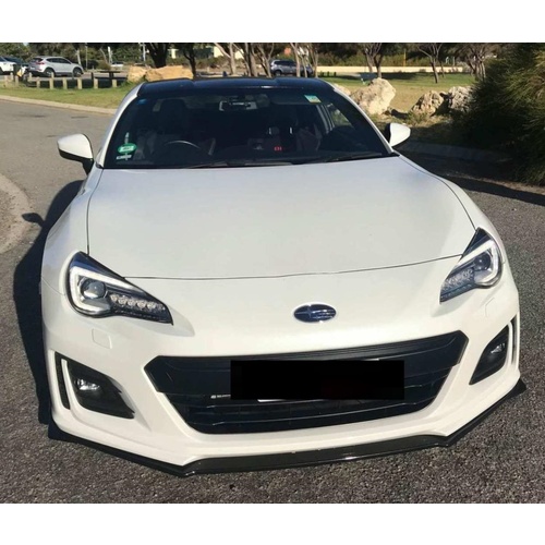 SUBARU BRZ FRONT LIP FOR MY17-21 ZC6 CARBON FIBRE