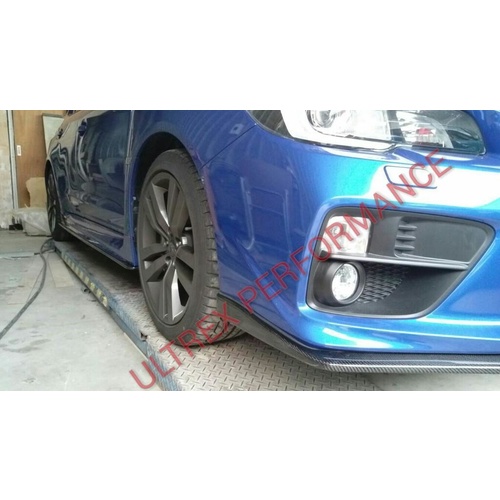 ULTREX CARBON BODY KIT FOR MY15-17 WRX & STi-FRONT LIP, SIDE SKIRTS, REAR PODS