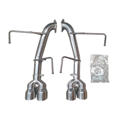 SUBARU WRX & STI MY15-21 MUFFLER DELETE ULTIMATE SERIES CHROME TIPS