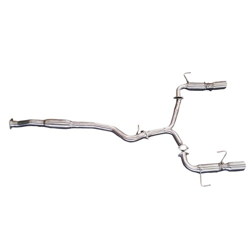 SUBARU FORESTER XT MY09-18 SUPERLOUD CAT BACK EXHAUST ULTIMATE SERIES CHROME TIPS