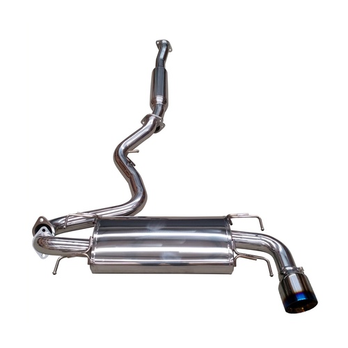 SUBARU WRX MY08-10 HATCH CAT BACK EXHAUST ULTIMATE SERIES TITANIUM TIPS