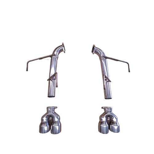 SUBARU WRX SEDAN MY22+ MUFFLER DELETES EXHAUST ULTIMATE SERIES CHROME TIPS